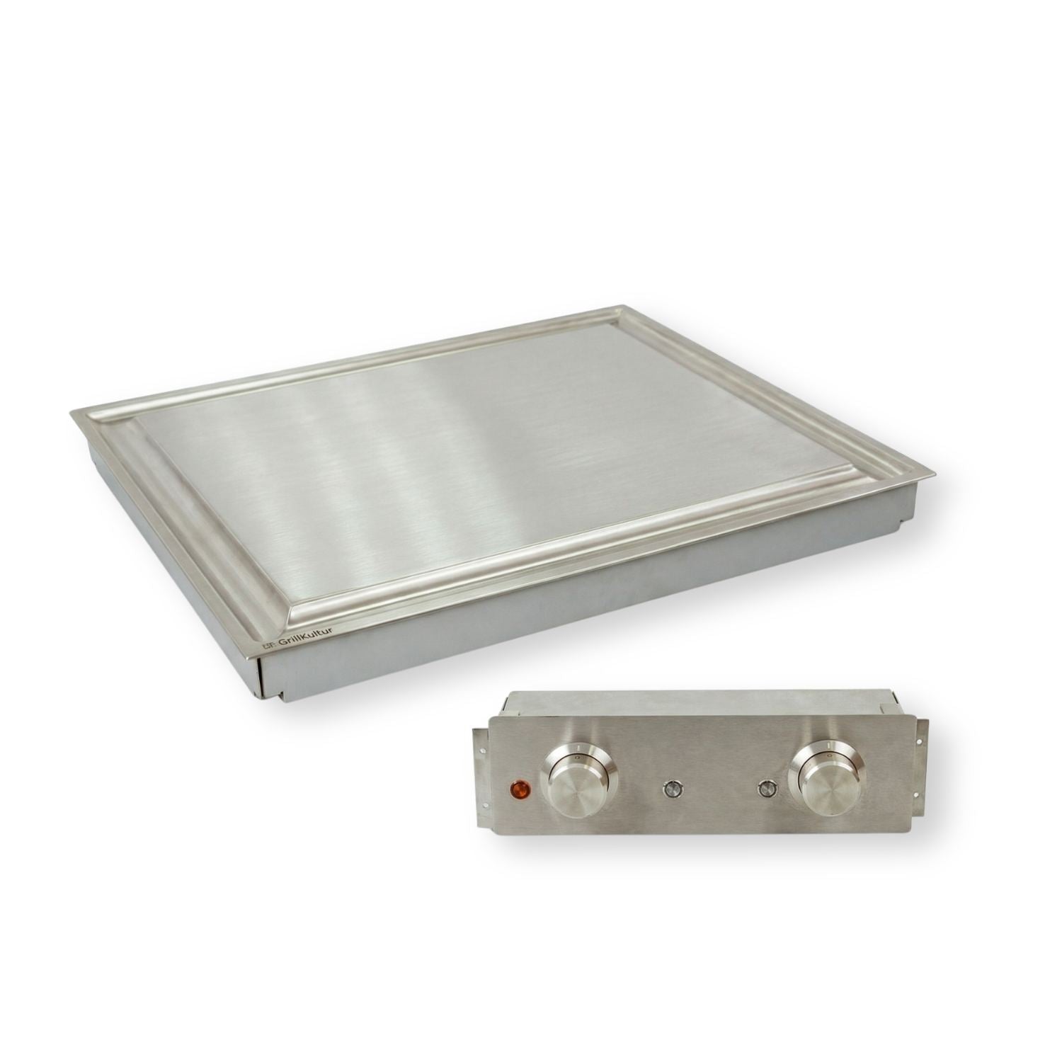 GrillKultur DeLuxe Edition | Großer Teppanyaki Einbaugrill für Küchen & Outdoorküchen