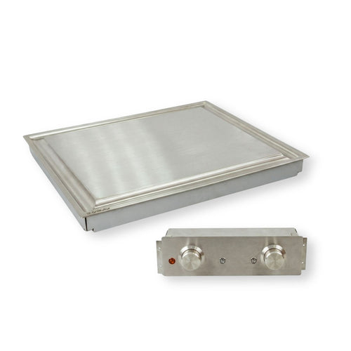 GrillKultur DeLuxe Edition | Großer Teppanyaki Einbaugrill für Küchen & Outdoorküchen